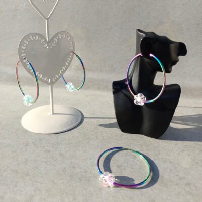 Boucles d'oreilles FLORA 🌸