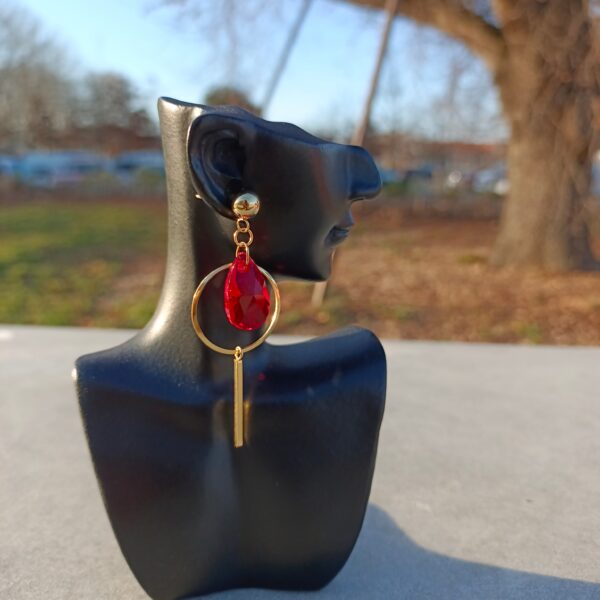Boucles d'oreilles RUBY