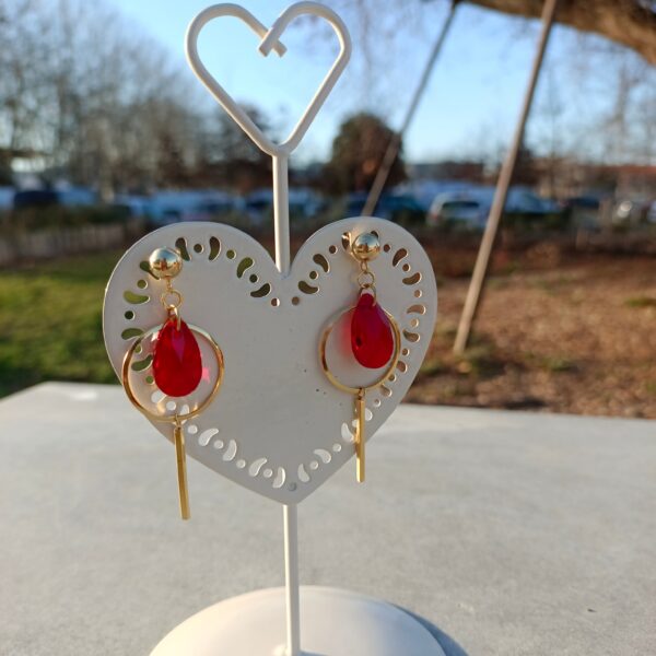 Boucles d'oreilles RUBY – Image 3