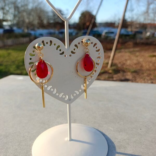 Boucles d'oreilles RUBY – Image 4