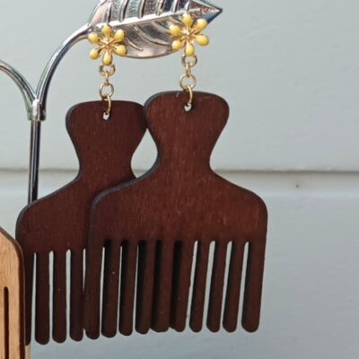 Boucles PEIGNE AFRO 🪮